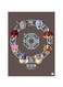Printed Wall Sticker Multicolour 20cm