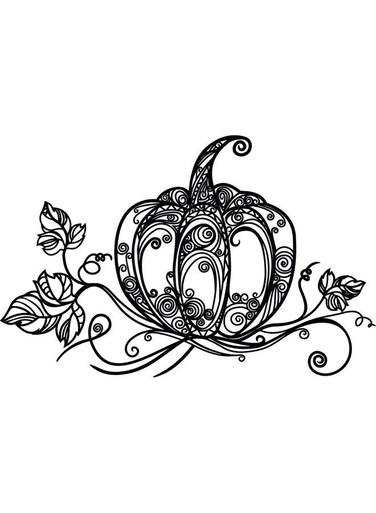 Decorative Wall Sticker Black 20cm