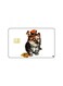 PRINTED BANK CARD STICKER Cute Cat Drawing With Hat