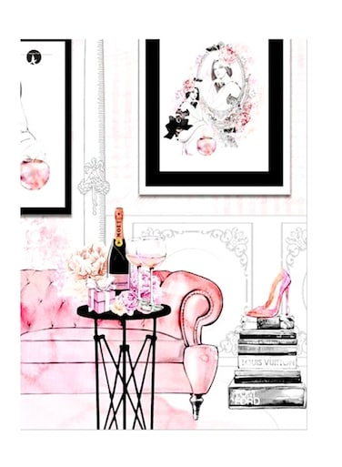 Printed Wall Sticker Multicolour 20cm
