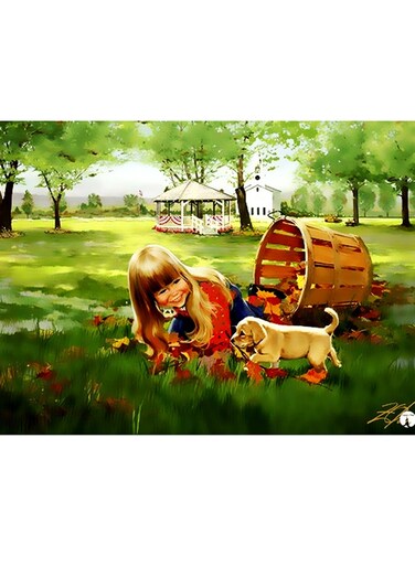 Printed Wall Sticker Multicolour 20cm