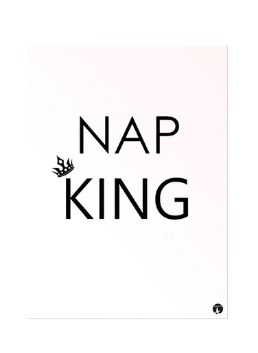 Printed Wall Sticker Black 20cm