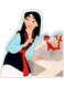 Disney Character Printed Wall Sticker Multicolour
