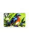 PRINTED BANK CARD STICKER "Welcome Friends" With Cute Bird Drawing