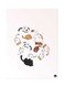 Printed Wall Sticker Multicolour 20cm