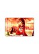 PRINTED BANK CARD STICKER Cute Anime Girl Drawing With Black Cat