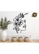 Decorative Wall Sticker Black 20cm