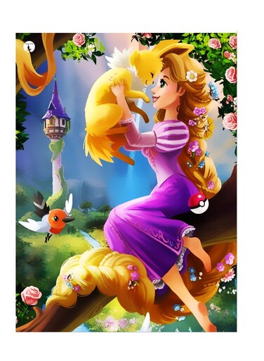 Printed Wall Sticker Multicolour 20cm