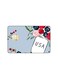 PRINTED BANK CARD STICKER Beautiful Colorful Flowers Drawing In Jars
