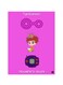 Printed Wall Sticker Multicolour 20cm