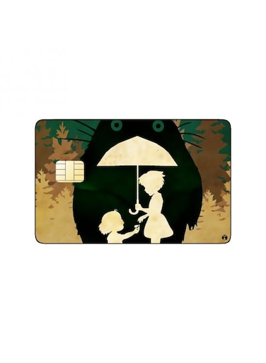 PRINTED BANK CARD STICKER My Neighbor Totoro Anime