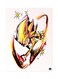 Printed Wall Sticker Multicolour 20cm