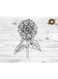 Decorative Wall Sticker Black 20cm