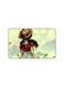 PRINTED BANK CARD STICKER Beautiful Girl Drawing With Hat