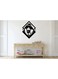 Decorative Wall Sticker Black 20cm