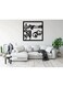 Decorative Wall Sticker Black 20cm