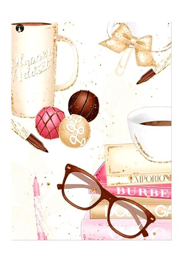 Printed Wall Sticker Multicolour 20cm