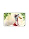 PRINTED BANK CARD STICKER Cute Goose Drawing With Hat And Scarf