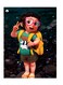 Printed Wall Sticker Multicolour 20cm