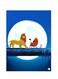 Printed Wall Sticker Multicolour 20cm