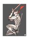 Printed Wall Sticker Multicolour 20cm