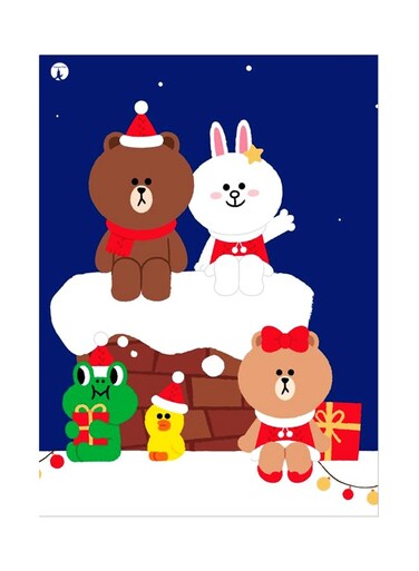Printed Wall Sticker Multicolour 20cm