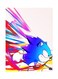 Printed Wall Sticker Multicolour 20cm