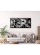 Decorative Wall Sticker Black 20cm