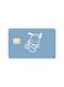 PRINTED BANK CARD STICKER Pochacco Anime Character