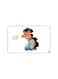 PRINTED BANK CARD STICKER Animation Jasmine From Aladin By Disney
