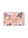 PRINTED BANK CARD STICKER Cute White Birds Drawing With Flowers