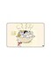 PRINTED BANK CARD STICKER Cute Cats Drawing In Bowl