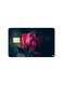PRINTED BANK CARD STICKER Beautiful Red Rose Picture