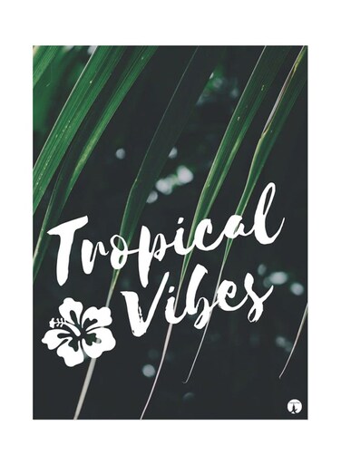 Printed Wall Sticker Multicolour 20cm