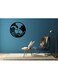 Decorative Wall Sticker Black 20cm