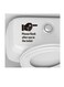 1pc Reminder Toilet Sticker "Please Flush After Use" In Black, Adhesive Bathroom Tank Decal, Universal Size, Various Materials, Toilet Water Tank Sticker, Home Essential