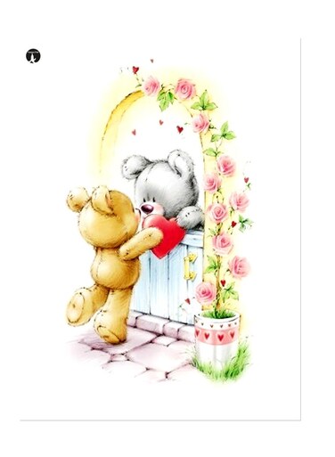 Printed Wall Sticker Multicolour 20cm
