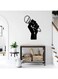 Decorative Wall Sticker Black 20cm
