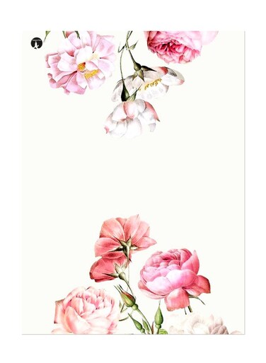 Printed Wall Sticker Multicolour 20cm