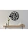 Decorative Wall Sticker Black 20cm