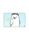 PRINTED BANK CARD STICKER Animation Ice Bear From We Bare Bears By Cartoon Network