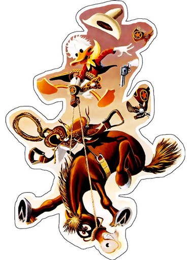 Fictional Character Printed Wall Sticker Multicolour