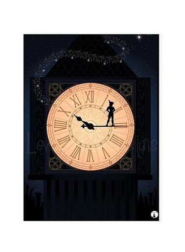 Printed Wall Sticker Multicolour 20cm