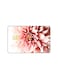 PRINTED BANK CARD STICKER Beautiful Pink Flowers Drawing