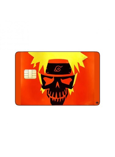 PRINTED BANK CARD STICKER Naruto Anime