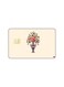 PRINTED BANK CARD STICKER Beautiful Colorful Roses Vase