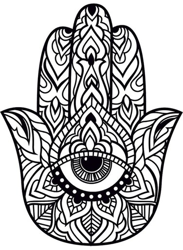 Decorative Wall Sticker Black 20cm