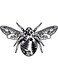 Decorative Wall Sticker Black 20cm