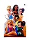 Printed Wall Sticker Multicolour 20cm