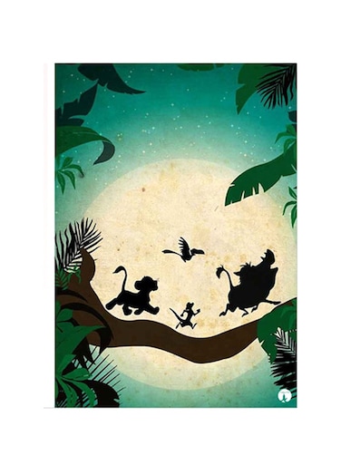 Printed Wall Sticker Multicolour 20cm